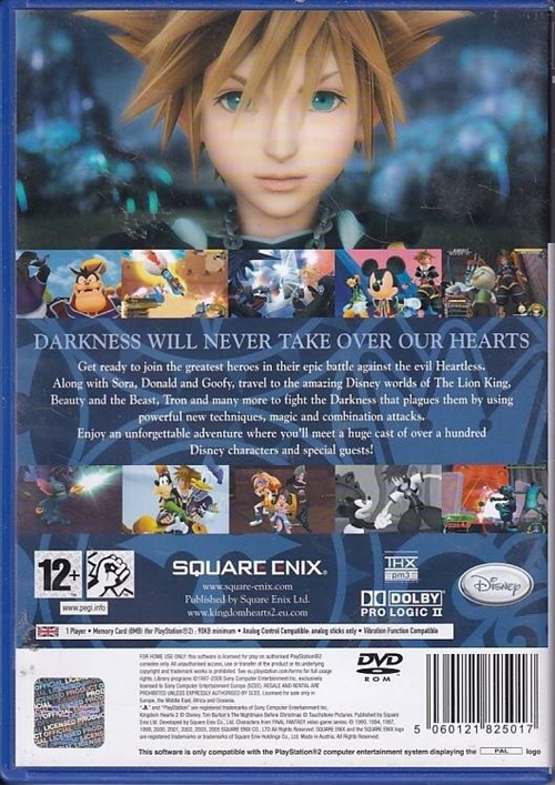 Kingdom Hearts II - PS2 (B Grade) (Genbrug)